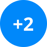 plus 2 icon